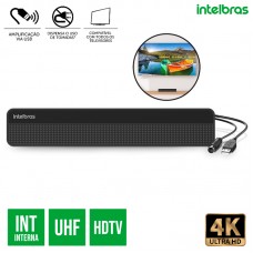 Antena para TV Interna Amplificada USB Digital AI 3101 Intelbras